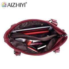 Retro Style Large Women Handbags Autumn Winter