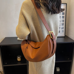 Retro Leather Cross Body Bag for Women