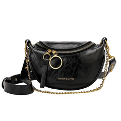 Retro Texture Embroidery Thread Ladies Chest Bag