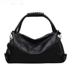Skew Leisure Dumpling Bag Soft Leather Shoulder Bag Large Capacity Crossbody Bag