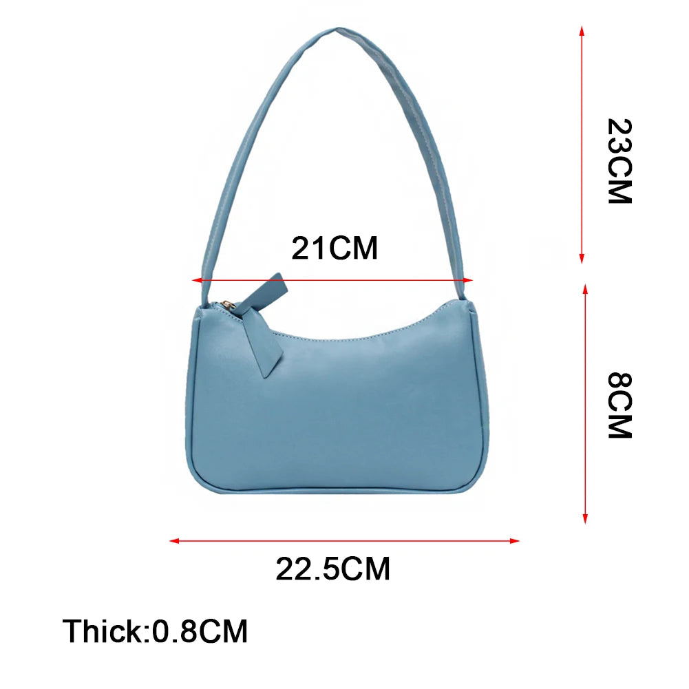 Retro Totes Bags For Women Vintage Handbag Female Small Subaxillary Bags