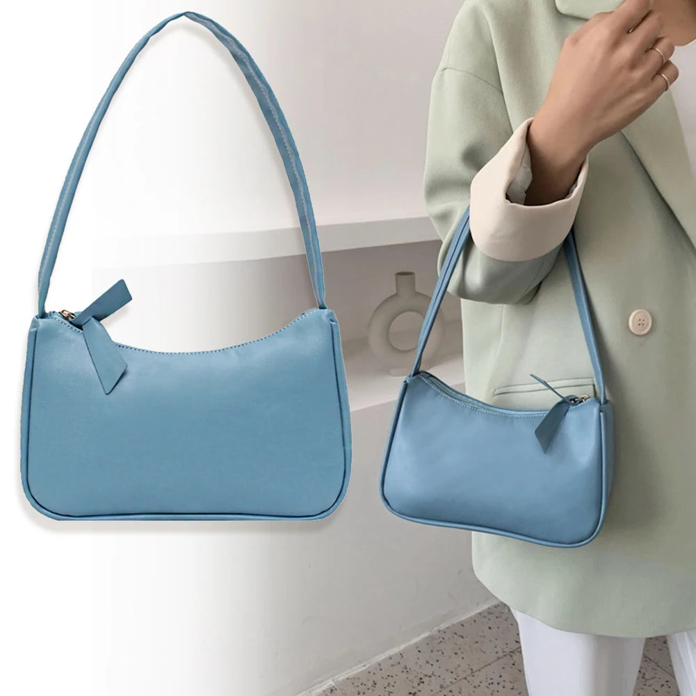 Retro Totes Bags For Women Vintage Handbag Female Small Subaxillary Bags