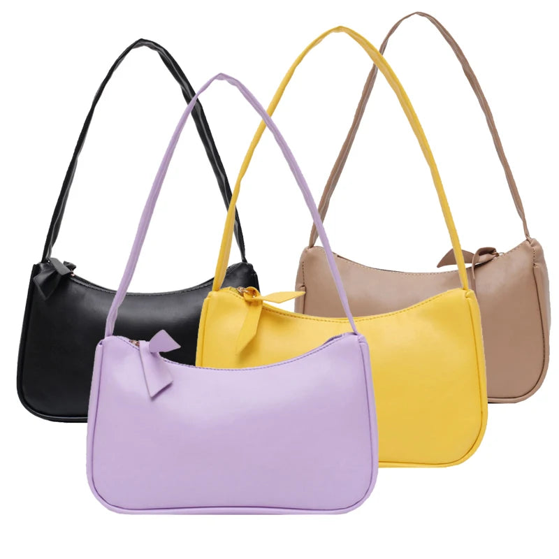 Vintage Handbag Female Small Subaxillary Bags Casual Mini Shoulder Bag
