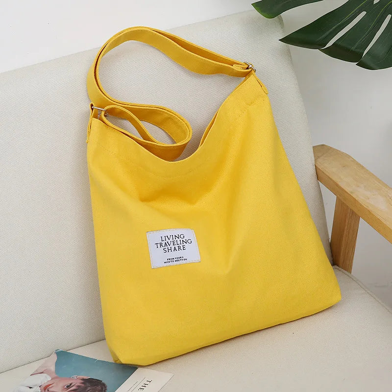 Retro Ladies Messenger Bag Canvas Shoulder Handbag Large Capacity