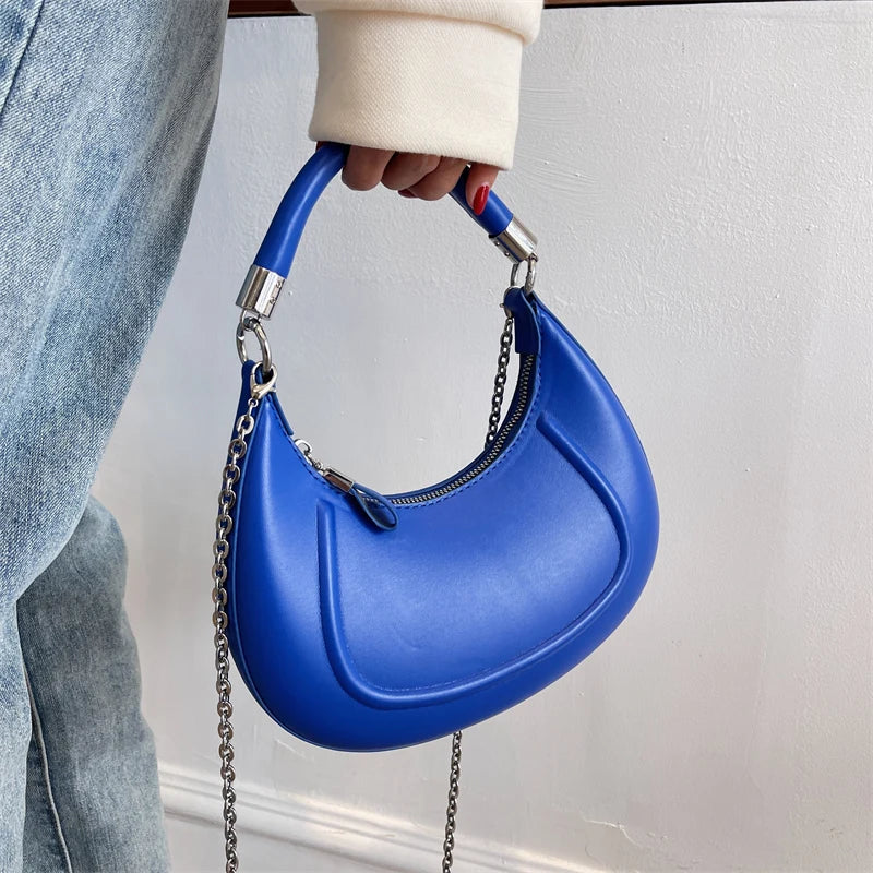 Retro Women Hobo Bag Handbag PU Leather Clutch Purse Small Shoulder Bags