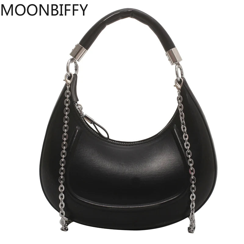 Retro Women Hobo Bag Handbag PU Leather Clutch Purse Small Shoulder Bags