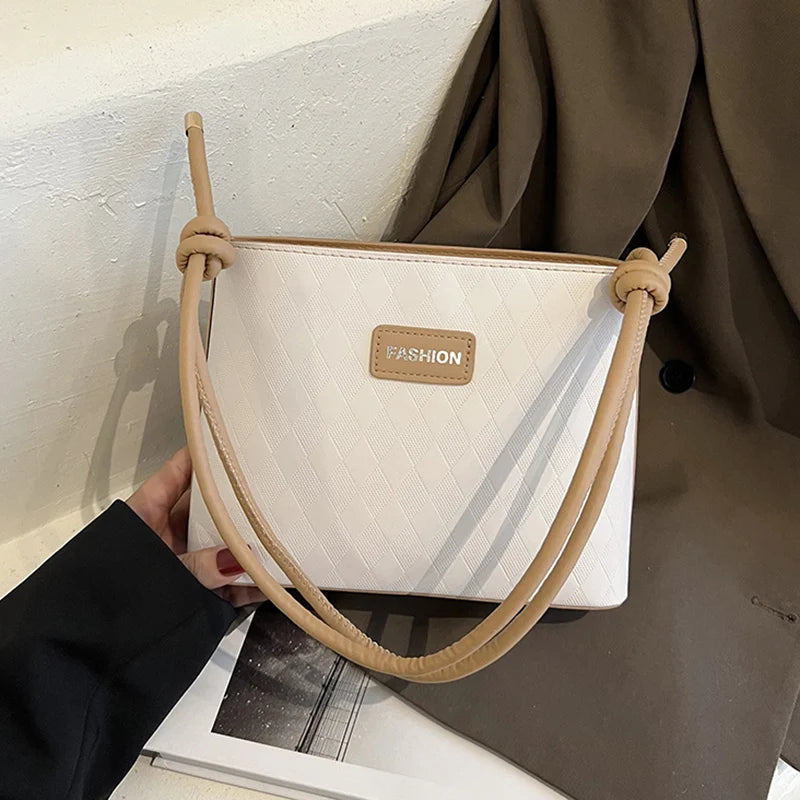 Retro Shoulder Bag for Women Handbags Purse PU Leather Armpit Bags