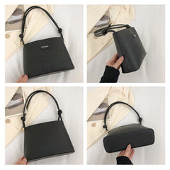 Retro Shoulder Bag for Women Handbags Purse PU Leather Armpit Bags