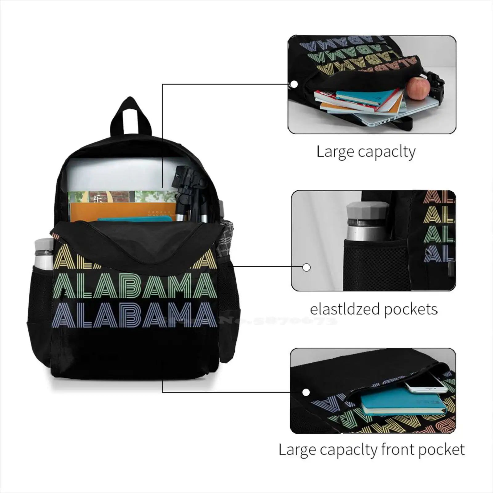 Retro Vintage Classic Fan Gift For Women Men Boy School Backpack B