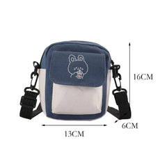 Retro Women Cartoon Shoulder Bag Mini Crossbody Bag