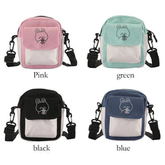 Retro Women Cartoon Shoulder Bag Mini Crossbody Bag