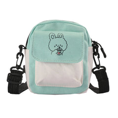 Retro Women Cartoon Shoulder Bag Mini Crossbody Bag