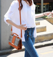 Retro Women Handbag Ladies Crossbody Messenger Bags High PU Leather