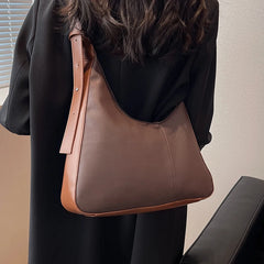 Retro PU Leather Crossbody Bag All-Match Ladies Messenger Bag