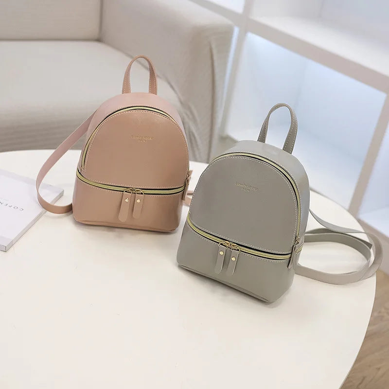 Retro Women's Backpack School Bag for Teenager Girls Shoulder Bookbag Travel
