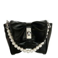 Retro Women's Chain Shoulder Bag PU Leather Underarm Tote Purse Handbags