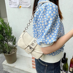 Small Shoulder Bag PU Leather Tote Purse Handbags