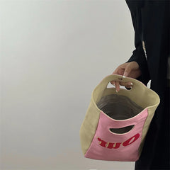 Retro Canvas Clutch Purse Handbag Women Environmental Shopping Shoulder Bag