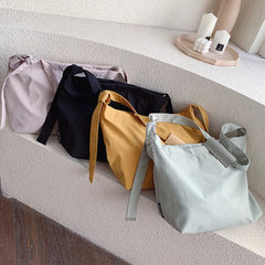 Retro Canvas Messenger Bag Large Capacity Female Handbag Tote