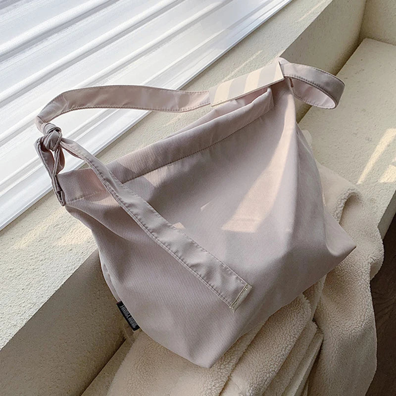 Retro Canvas Messenger Bag Large Capacity Female Handbag Tote