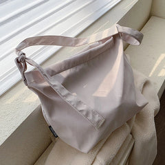 Retro Canvas Messenger Bag Large Capacity Female Handbag Tote