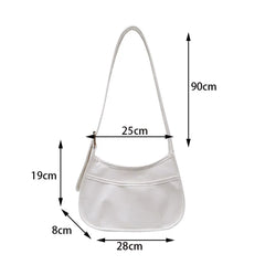 Retro Women's Crossbody Bag Hobo Handbags Casual Versatile Ladies Shoulder Bag