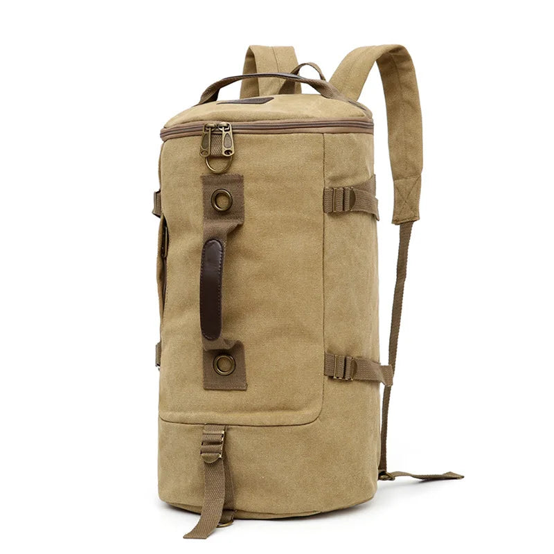 Retro Outdoor Rucksack Backpack for Men and Women