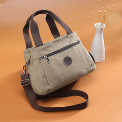 Casual Canvas Women's Messenger Bag Large Capacity FB-078