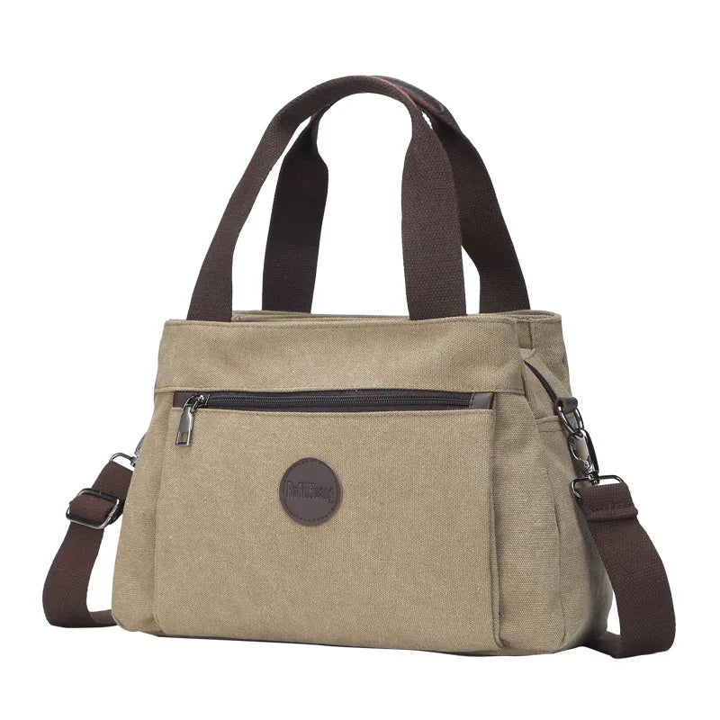 Casual Canvas Women's Messenger Bag Large Capacity FB-078