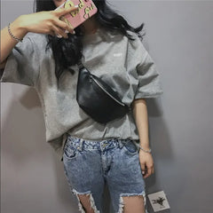 Retro Skew Satchel Mini Fairy Waist Bag Chest Bag