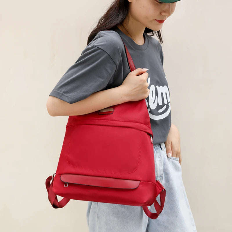 Retro Women's Backpack Lightweight Travel Schoolbags