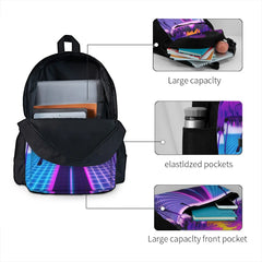 Retrowave Backpack for Men and Women