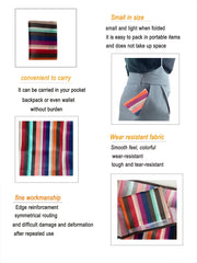 Reusable Eco-Friendly Tote Bag Durable Nylon Foldable Travel Shoulder Bag