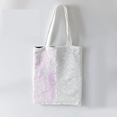Magic Sequin Tote Single-Shoulder Bag for Sublimation Printing