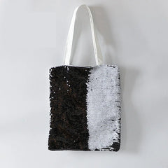 Magic Sequin Tote Single-Shoulder Bag for Sublimation Printing