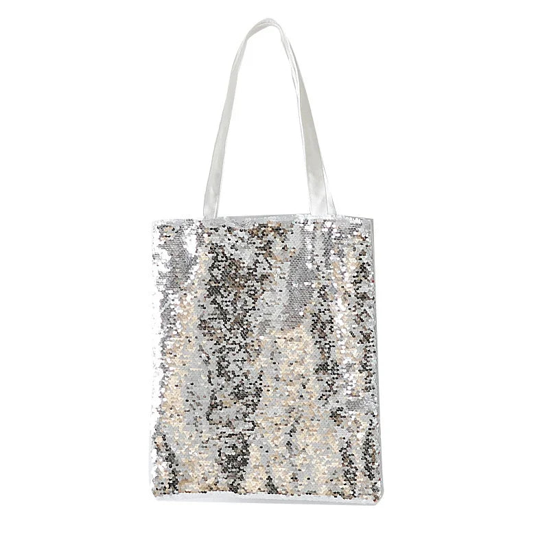 Magic Sequin Tote Single-Shoulder Bag for Sublimation Printing