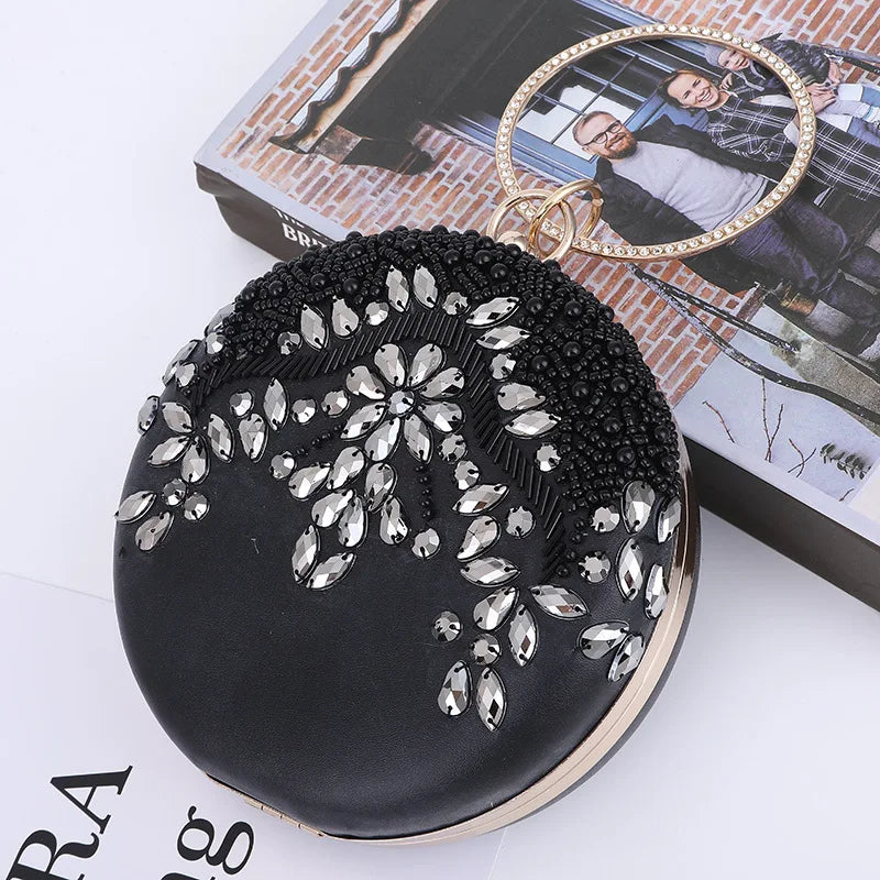 Women's Rhinestone Clutch & Purse Wedding Handbag