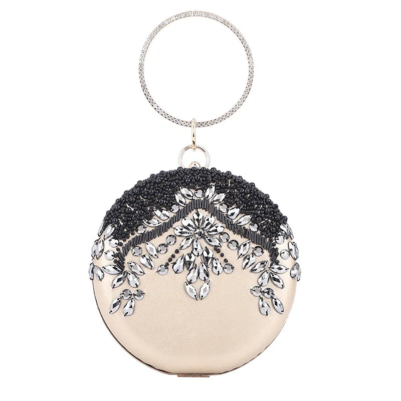 Women's Rhinestone Clutch & Purse Wedding Handbag