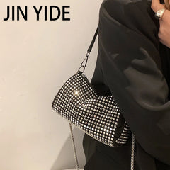 Rhinestone Diamond Chain Crossbdoy Bag Fashion Handbag Clutch Purse