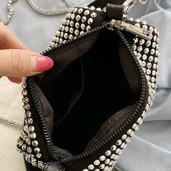 Rhinestone Diamond Chain Crossbody Bag Women Messenger Clutch Purse