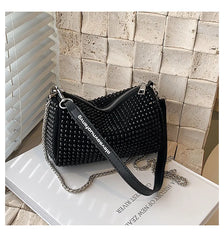 Rhinestone Diamond Chain Crossbdoy Bag Fashion Handbag Clutch Purse