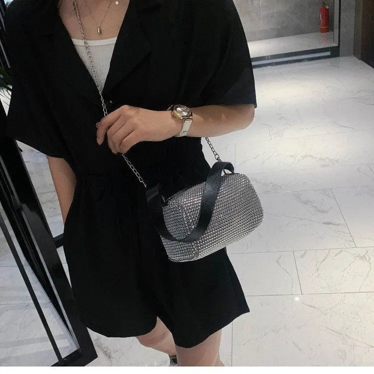 Rhinestone Handbag Women Bag Diamonds Shoulder Purse Ladies Crossbody