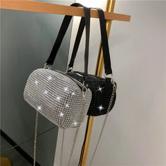 Rhinestone Handbag Women Bag Diamonds Shoulder Purse Ladies Crossbody