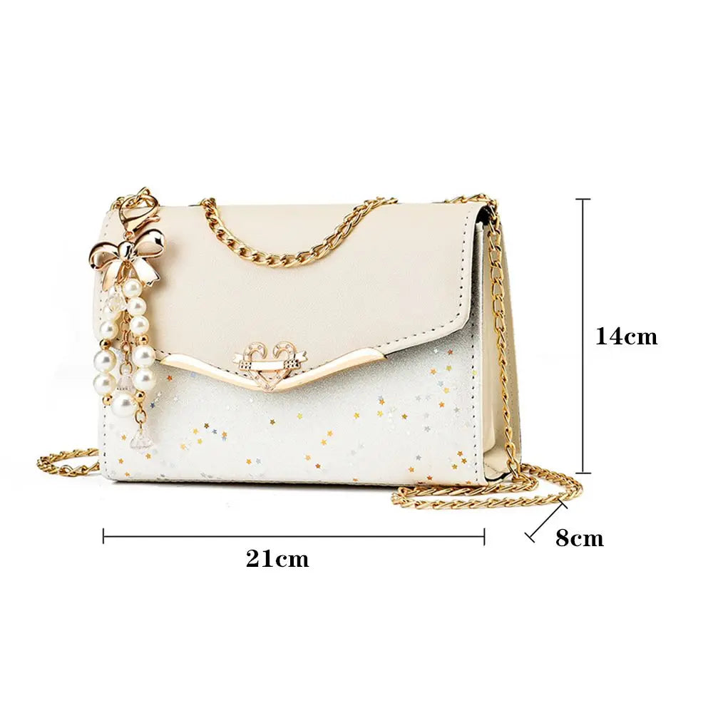 Rhinestone Handbag for Women Crossbody Purse Clutch Bag