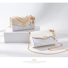 Rhinestone Handbag Diamonds Shoulder Bag Purse Female Cross