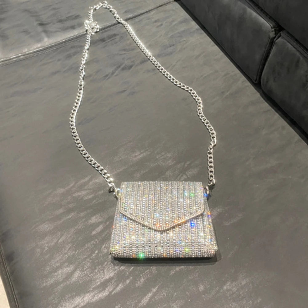 Rhinestone Shoulder Bag Purse Crossbody Bag for Women