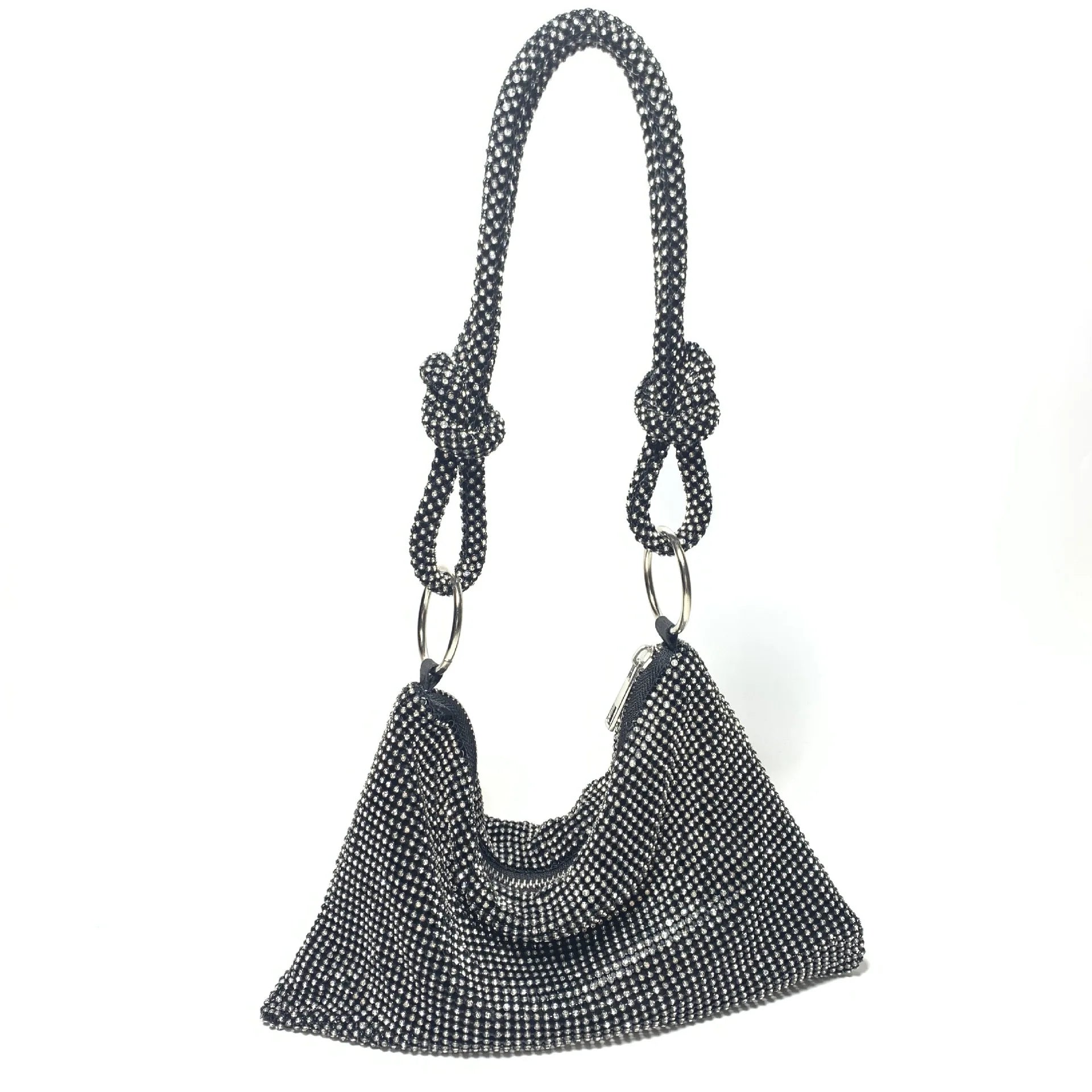Sparkly Rhinestone Evening Bag for Women - Stylish Handbag for Party Wedding