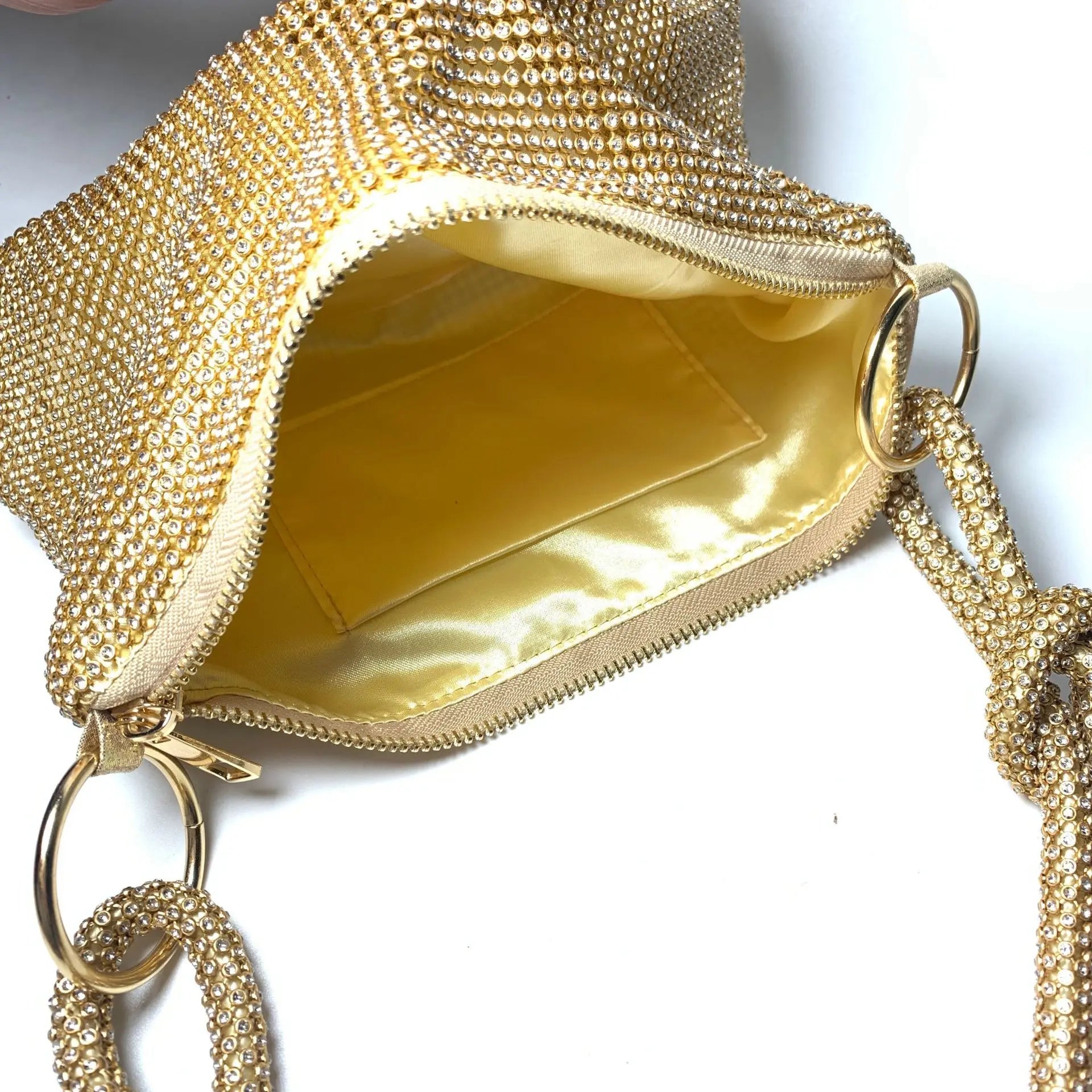 Sparkly Rhinestone Evening Bag for Women - Stylish Handbag for Party Wedding