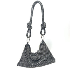 Sparkly Rhinestone Evening Bag for Women - Stylish Handbag for Party Wedding
