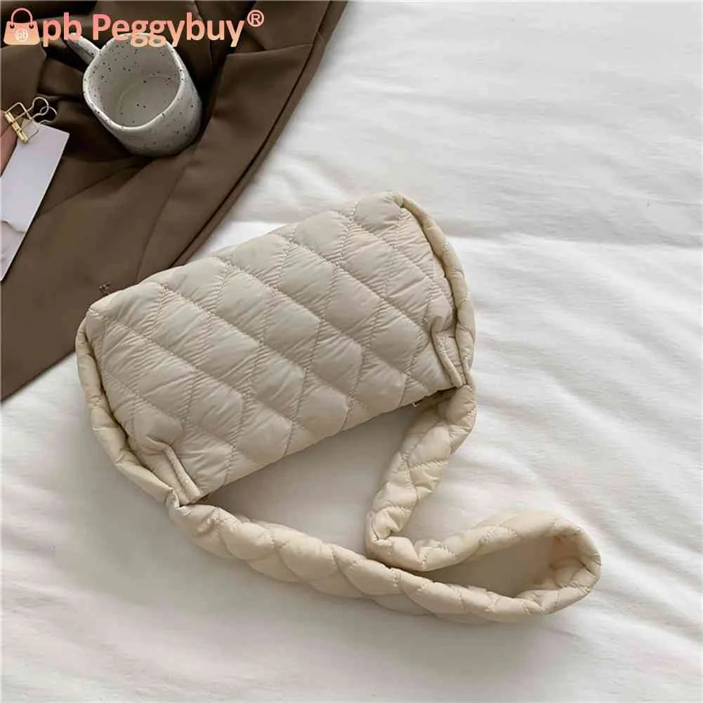 Quilted Commute Bags Embroidery Thread Underarm Bags for Holiday Party